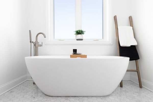 Freestanding Tub Installation in Erie